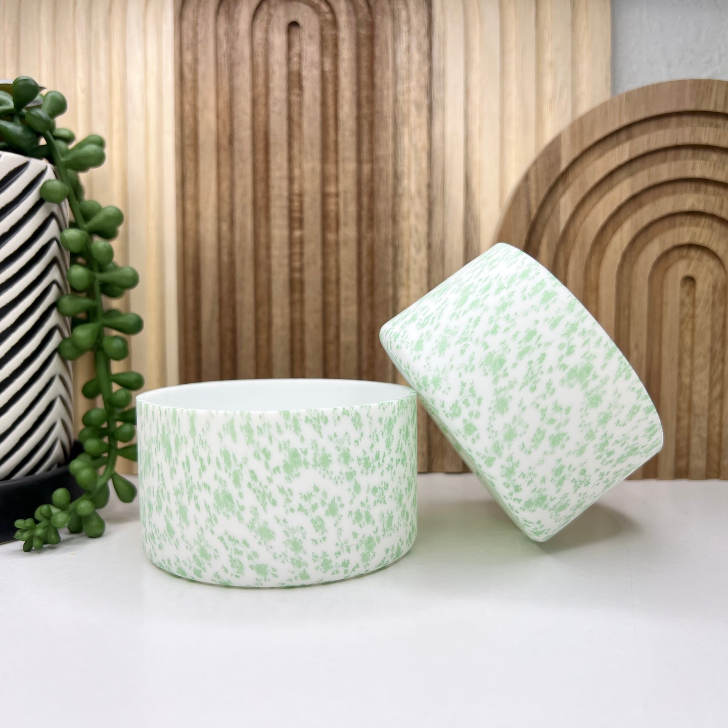 Green Rosette Tumbler Boot